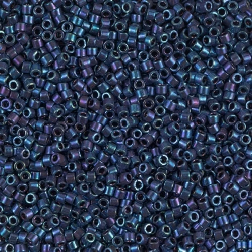 Miyuki Delica 11/0 DB1005 - Metallic Royal Purple Gold Iris x8g