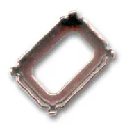 Serti griffe pour cabochon PureCrystal 4610 14x10 mm - Cuivré Vieilli x1