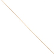 Chaîne maille Paloma 0.9 mm Doré à l'or fin x1m