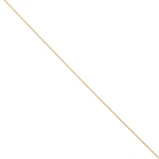 Chaîne maille Paloma 0.9 mm Doré à l'or fin x1m