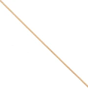 Chaîne maille Paloma 0.9 mm Doré à l'or fin x1m