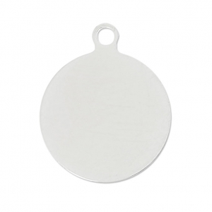 Pastilles à coller 12 mm argenté x5