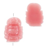 Bouddha 10x7 mm Rose x1|raw }}