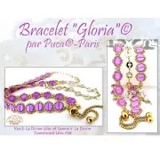 Perles en verre Kos® par Puca® 6x3 mm - La Divine Pistachio x10g