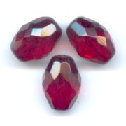 Olives facettées 13x10 mm Siam x8|raw }}