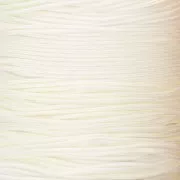 Fil de jade - Fil nylon tressé 0.5 mm - Ecru x9m 