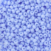 Perles rocailles Preciosa  9/0 2.5 mm - Bleu Pastel Opaque x20g