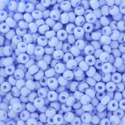 Perles rocailles Preciosa  9/0 2.5 mm - Bleu Pastel Opaque x20g