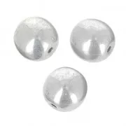 Perles en verre tchèque rondes  6 mm Labrador x25