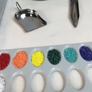 Outil pour trier des perles de rocailles - 24 compartiments - Basic elements x2