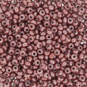 Perles rocailles Preciosa  11/0 2 mm - Opaque marron Tango x20g