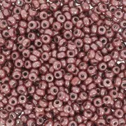 Perles rocailles Preciosa  11/0 2 mm - Opaque marron Tango x20g