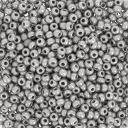 Perles rocailles Preciosa  11/0 2 mm - Opaque Grey x20g