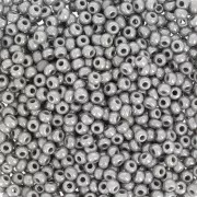 Perles rocailles Preciosa  11/0 2 mm - Opaque Grey x20g