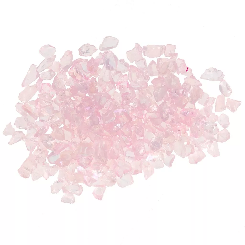 Éclats De Verre Concassé Métallique Violet - 2-4 Mm, 20 G - Pour Nail Art, Décoration DIY, Scrapbooking