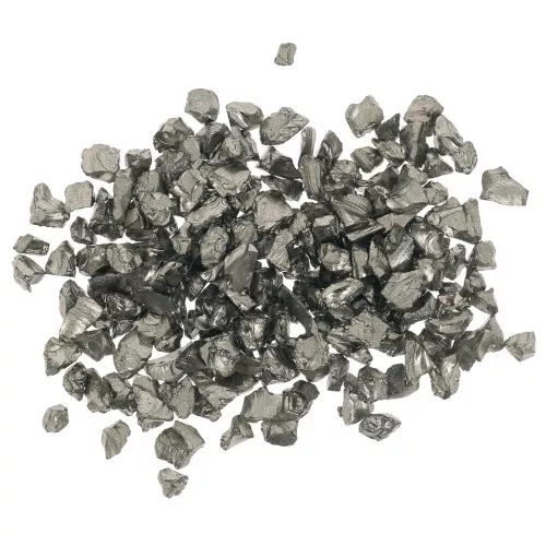 Copeaux de verre concassé - éclat irrégulier à résiner - Marron métallisé x10g