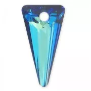 Pendentif Spike PureCrystal 6480 18 mm Crystal Bermuda Blue