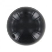Rondes semi-percées 10 mm Black Onyx x2|raw }}