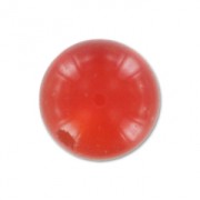 Rondes semi-percées  8 mm Red Onyx x2|raw }}
