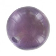 Rondes semi-percées  10 mm Amethyste x2|raw }}