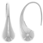 Boucles d'oreilles goutte d'eau - 22x8 mm - Argent 925 x2|raw }}