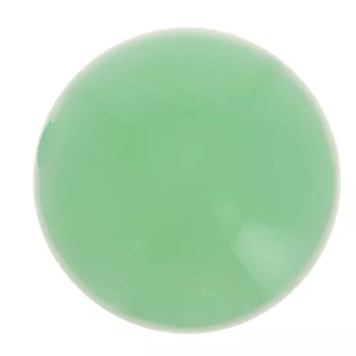 Rondes semi-percées 8 mm Chrysoprase x2