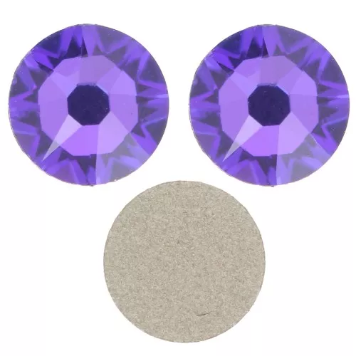 Strass à coller en cristal PureCrystal 5 mm - Crystal Heliotrope x36