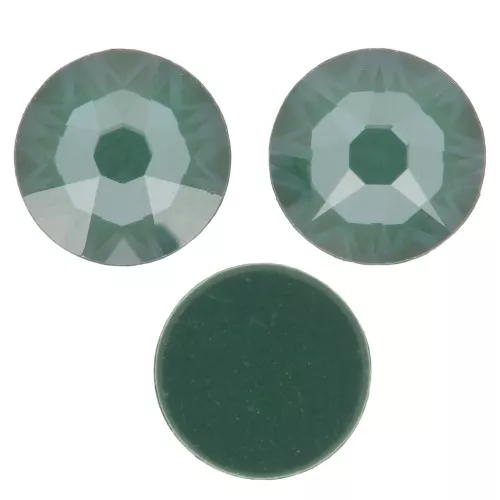 Strass à coller en cristal PureCrystal 5 mm - Crystal Pine Green Ignite x36