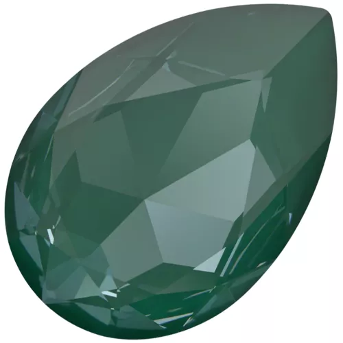 Cabochon PureCrystal 4327 30x20 mm - Crystal Pine Green Ignite x1