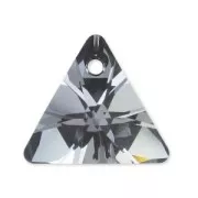 Pendentif Triangle PureCrystal 6628 16 mm Crystal Silver Night