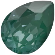 Cabochon PureCrystal 4320 14x10 mm - Crystal Pine Green Ignite x1|raw }}