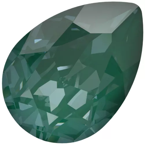 Cabochon PureCrystal 4320 14x10 mm - Crystal Pine Green Ignite x1