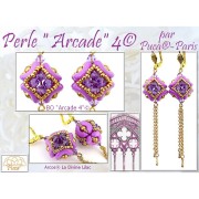 Arcos® par Puca® 5x10 mm - La Divine Lilac x10g