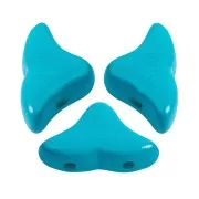 Perles en verre Hélios® par Puca® 6x10mm - La Divine Aqua x10g