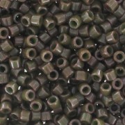 Miyuki Delica 11/0 DB0657 - Dyed Opaque Olive Drab x8g|raw }}