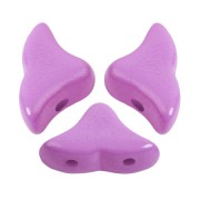 Perles en verre Hélios® par Puca® 6x10mm - La Divine Lilac x10g