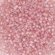 Miyuki Delica 11/0 DB1481 - Transparent Salmon Luster x8g