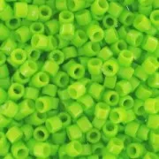 Miyuki Delica 11/0 DB2121 - Duracoat Opaque Kiwi x8g