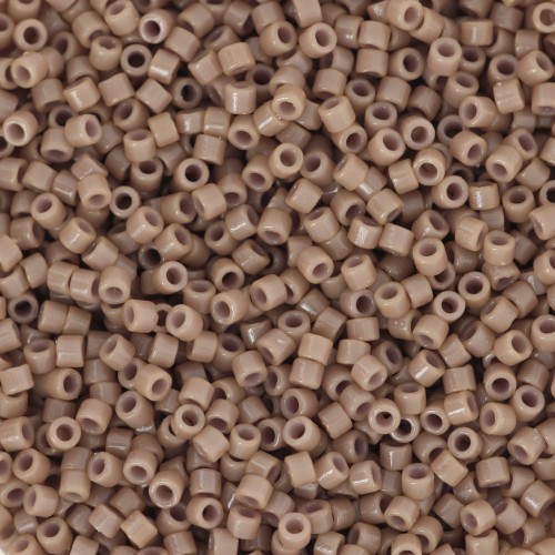 Miyuki Delica 11/0 DB2105 - Duracoat Dyed Opaque Beige x8g