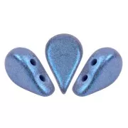 Perles en verre Amos® par Puca® 5x8 mm - Stardust Blue x10g