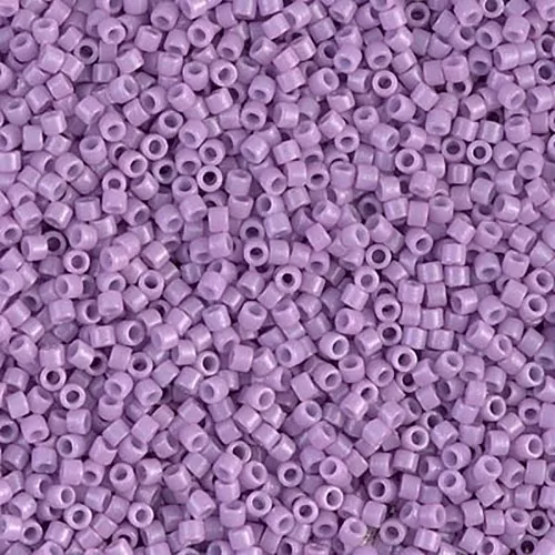 Miyuki Delica 11/0 DB2136 - Duracoat Opaque Crocus x8g