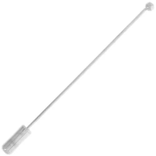 Fibule embout boule 64 mm - Argenté x10
