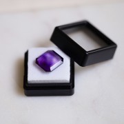 Amethyste rectangle 13.6x13.1 mm - 6.71 cts