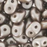 SuperDuo 2,5x5 mm Pastel Light Brown x10g