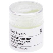 Pigment en poudre Noctilucent pour résine - Rico Design - Jaune x3g