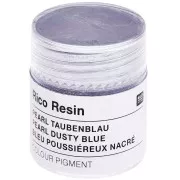 Pigment en poudre pour résine - Rico Design - Bleu nacré x3g