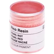 Pigment en poudre pour résine - Rico Design - Rouge nacré x3g