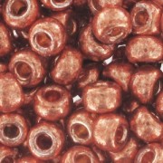 Rocaille Miyuki Duracoat 8/0 4207 - Galvanized Pink Blush x8g|raw }}