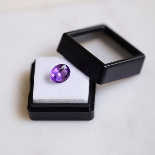 Amethyste ovale 9.7x7.8 mm - 2.19 cts