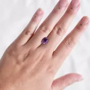 Amethyste ovale 9.7x7.8 mm - 2.19 cts